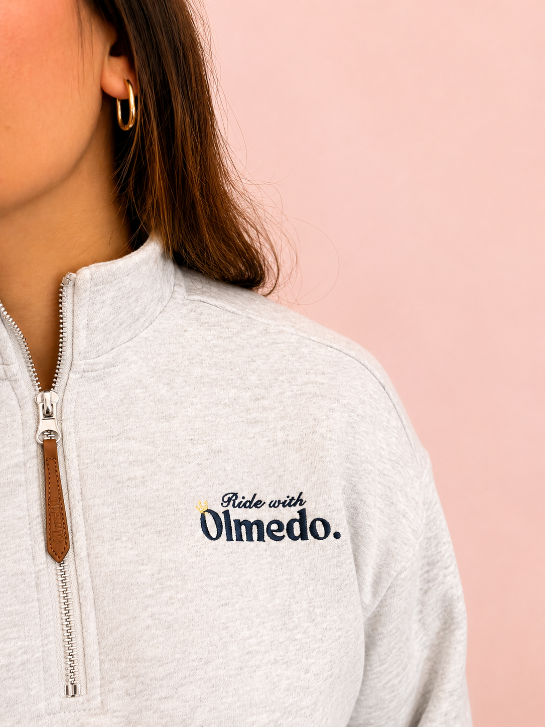 Sweatshirt oversize, modèle Inédite