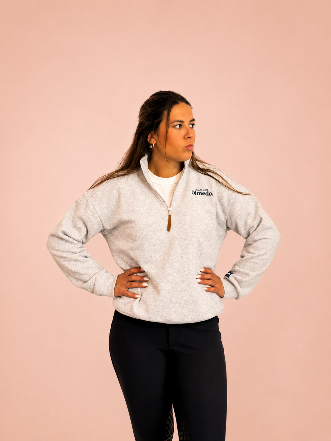 Sweatshirt oversize, modèle Inédite